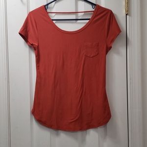 Burnt orange shirt